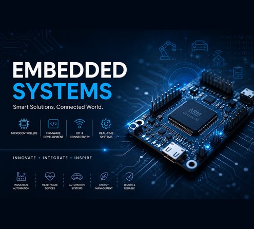 Engineer assembling a microcontroller board with sensors and jumper wires